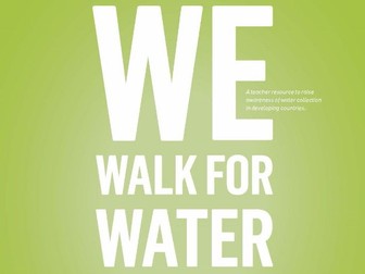 WE Walk for Water Secondary Lesson Package for Scotland