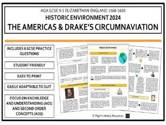 Americas and Drake's Circumnavigation Revision Guide