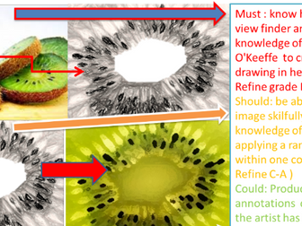 Georgia O'Keeffe   full lesson powerpoint  and unit over view map