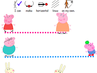 Peppa Pig Pencil Control for Early Years and SEN