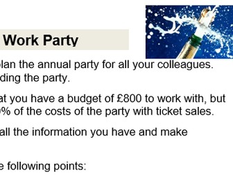 Maths: Your Annual Work Party