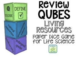 Living Resources Review Qubes for Life Science