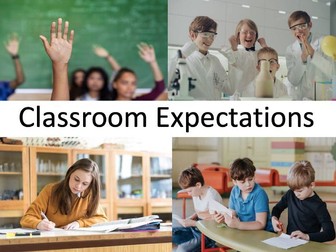 Setting up classroom expectations