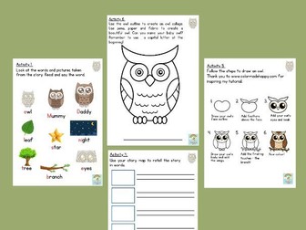 Owl Babies Activity & Certificate Pack