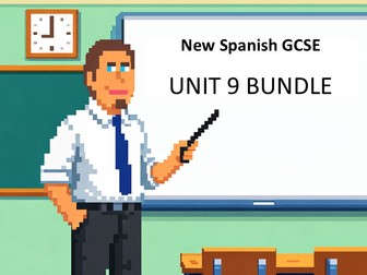Unit 9: The environment and where people live BUNDLE (AQA New GCSE Spanish Higher)
