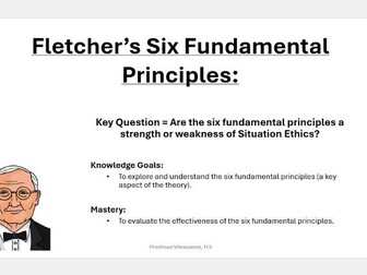 Situation Ethics - The Six Fundamental Principles