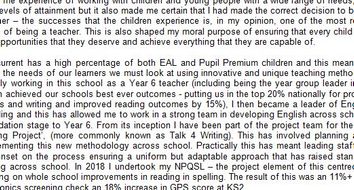 Best personal statement for primary teaching picture
