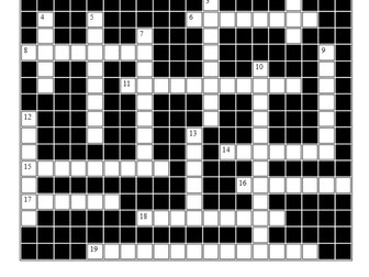 GCSE crosswords