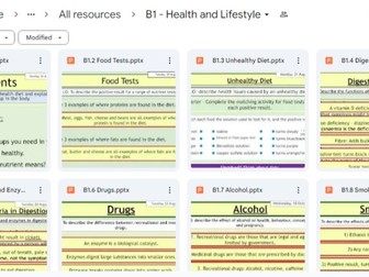 KS3 Health and Lifestyle Complete Unit