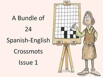 A Bundle of 24 Spanish-English Crossmots