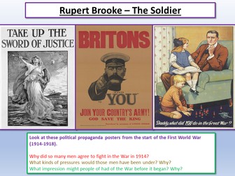 War Poetry The Soldier