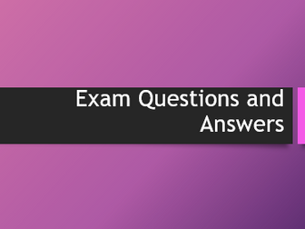 Computing exam questions and answers - Jan 2011 OCR