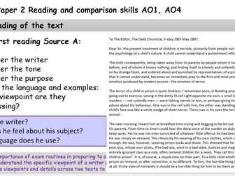 AQA Language Paper 2 basics