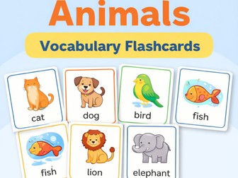 English Vocabulary Flashcards for ESL