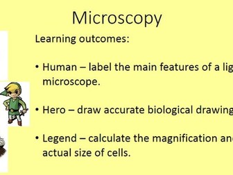 NEW AQA (8461) Microscopy lesson - Biology Trilogy