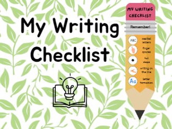 KS1 Writing Checklist