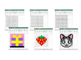 Multiplication Mosaic (4x Times Tables)