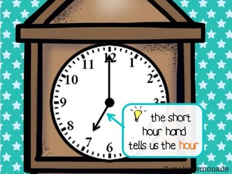 Telling Time Powerpoint (Interactive, No-prep PPT)