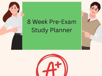 Pre-Exam Study Planner