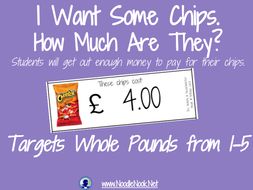 I Want Some Chips- A Money Math Activity