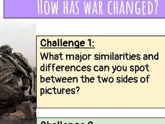 KS3 Exploring Attitudes to War in 'The Charge of the Light Brigade'