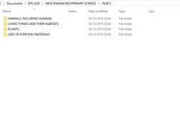 YEAR 2 CURRICULUM (SCIENCE)