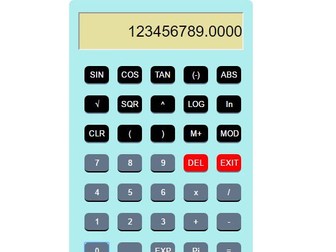 Scientific Calculator using HTML, CSS and JavaScript
