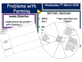 Exploring Science- Farming Problems