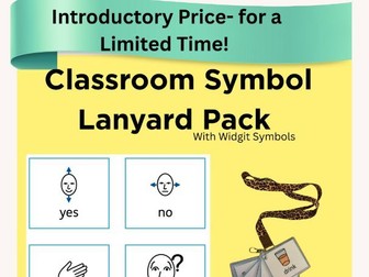 Symbol Lanyard – Symbol-Based SEND Visual Aid