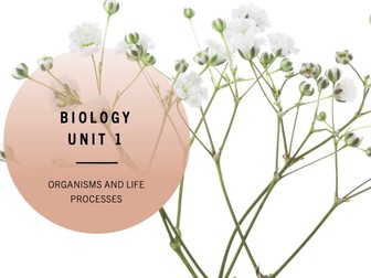 GCSE Combined Science Biology - organisms and life processes