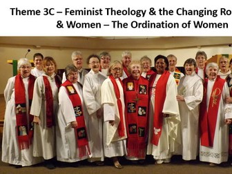 RS A LevelChristianity EDUQAS Theme 3C: Feminist Theology (All PPTs)