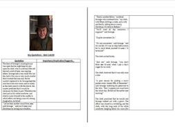 Christmas Carol Key Quotations for Bob Cratchit | Teaching Resources