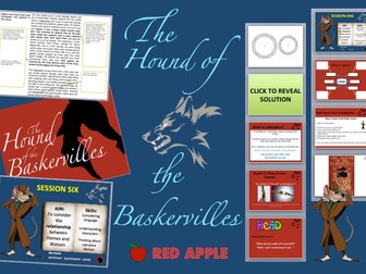 Hound of the Baskervilles KS3 (4) COMPLETE SoW with 350 slide ppt. and ALL RESOURCES included