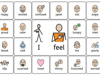 Feelings choice board
