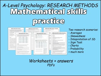 A-LEVEL PSYCHOLOGY: Mathematical skills