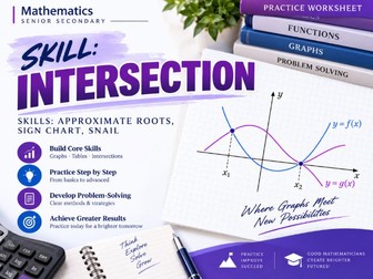 Intersection Skills Math: Graphs & Functions