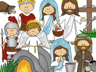 The Easter Story Clip Art