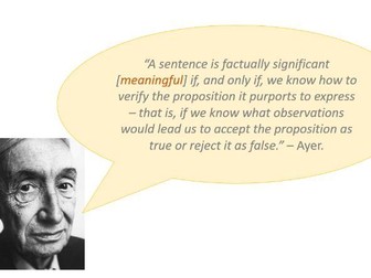 Religious Language - Religious Studies A-Level (AQA)