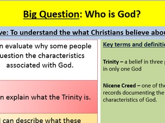 Belief in God PowerPoint