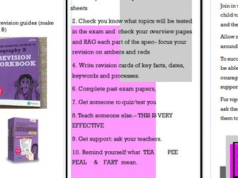 GCSE Geography information leaflet