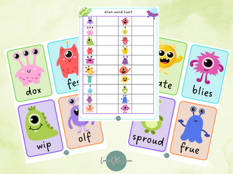 Alien word hunt bundle