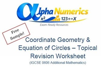 Coordinate Geometry & Circles (Free)