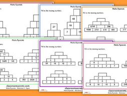 Maths Number Pyramid Worksheets By Classroomsecrets Teaching Maths Number Pyramid Worksheets By Classroomsecrets Teaching Resources Tes