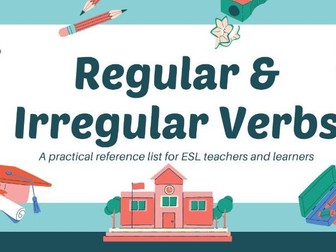 Top Regular & Irregular Verbs