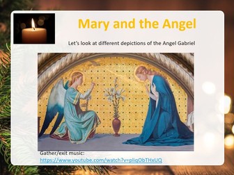 Angels - Angel Gabriel visits Mary Assembly