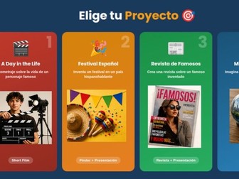 Year 9 Spanish End-of-Year Project