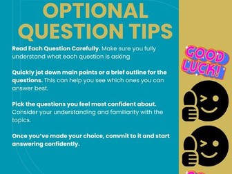 Optional Question Tips