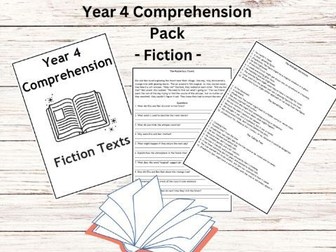 Year 4 Fiction Comprehension Pack