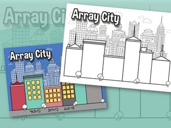 Array City maths activity