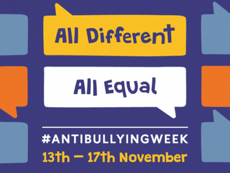 Five KS2 Anti-Bullying Week 2017 literacy lessons by outstanding teacher - drama, diary, leaflet, letter and poetry for Year 4, 5 or 6